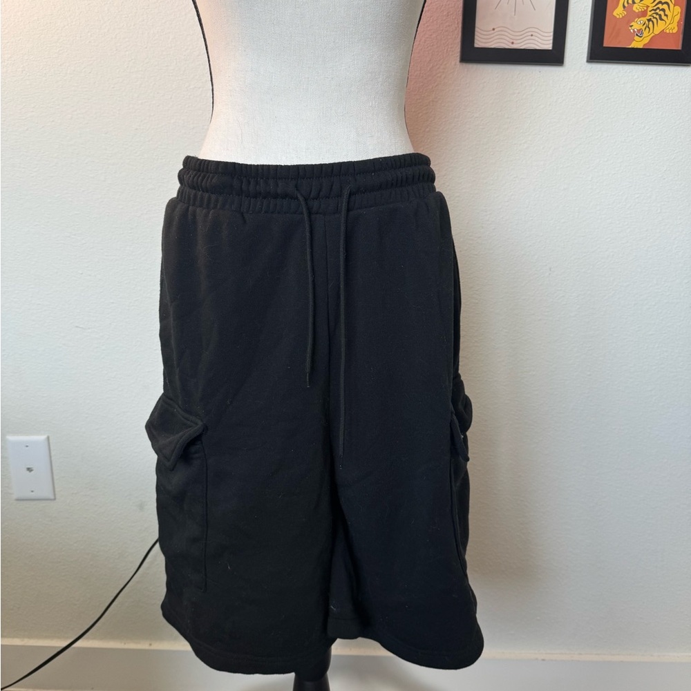 Men's Black Casual Shorts
